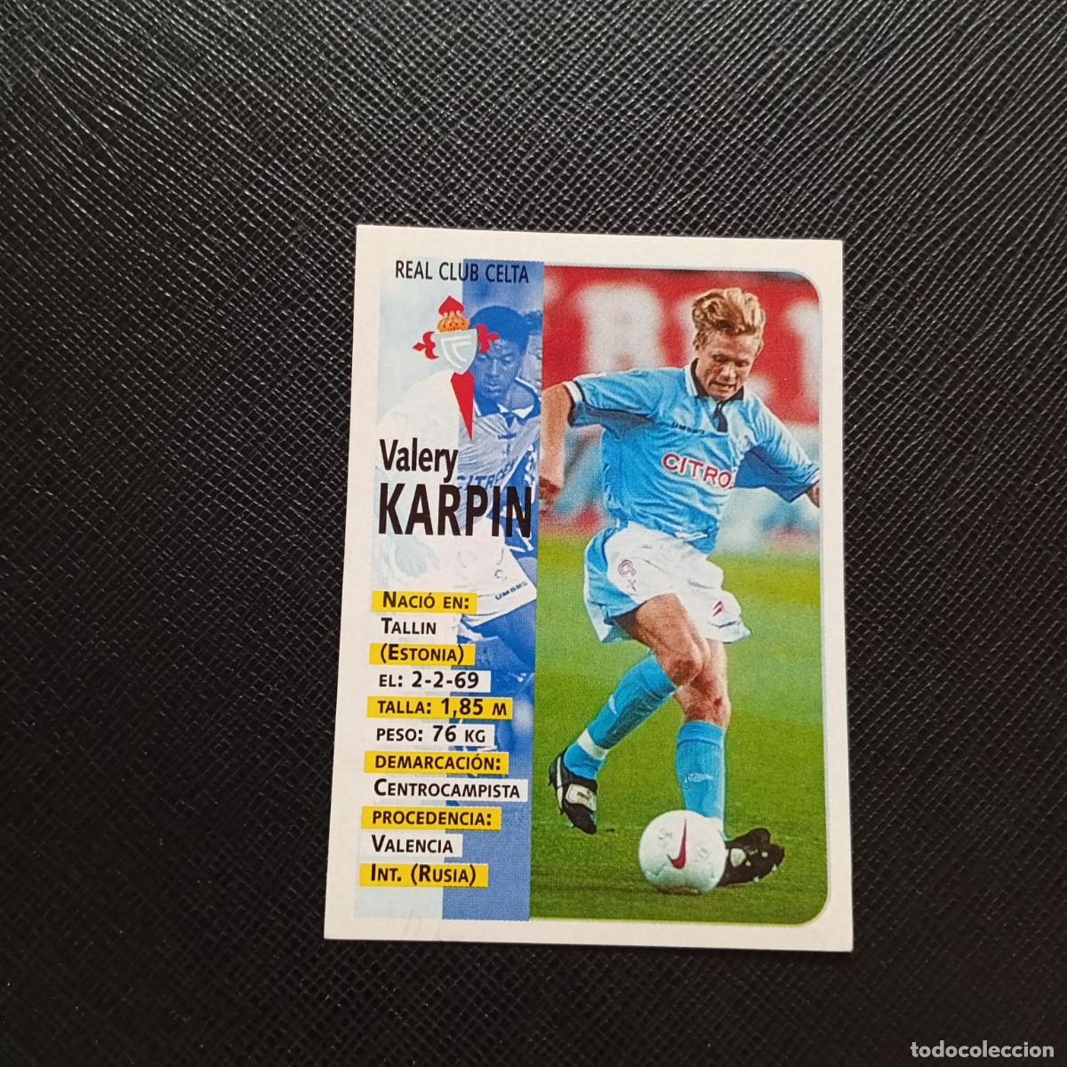 Fu&szlig;ball-Sticker: 134 KARPIN CELTA PANINI 1998 1999 CROMO FUTBOL LIGA 98 99 - SIN PEGAR - A111 PG424