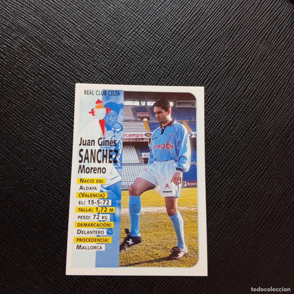 Figurine di Calcio: 138 SANCHEZ CELTA PANINI 1998 1999 CROMO FUTBOL LIGA 98 99 - SIN PEGAR - A111 PG442