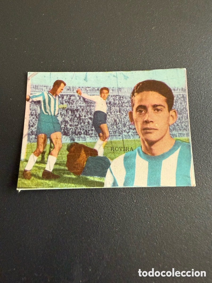 Figurine di Calcio: FHER 62 63. ROVIRA ( Malaga ). Nunca Pegado