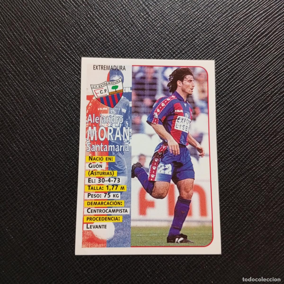 Figurine di Calcio: 344 MORAN EXTREMADURA PANINI 1998 1999 CROMO FUTBOL LIGA 98 99 - SIN PEGAR - A111 PG469 BAJA