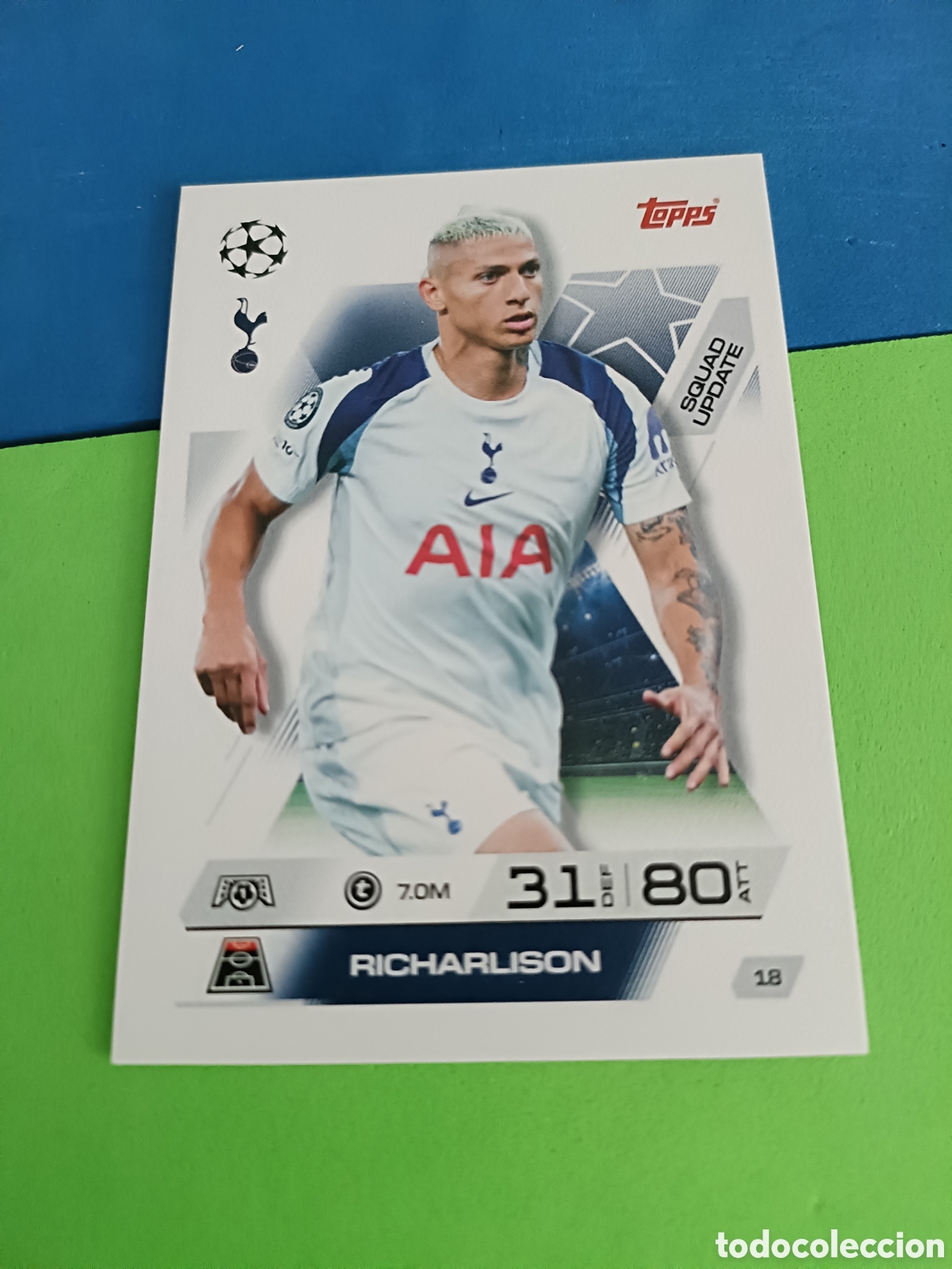 Cromos de Futebol: Topps Match Attax EXTRA 2025 2026 - Squad Update 18 Richarlison