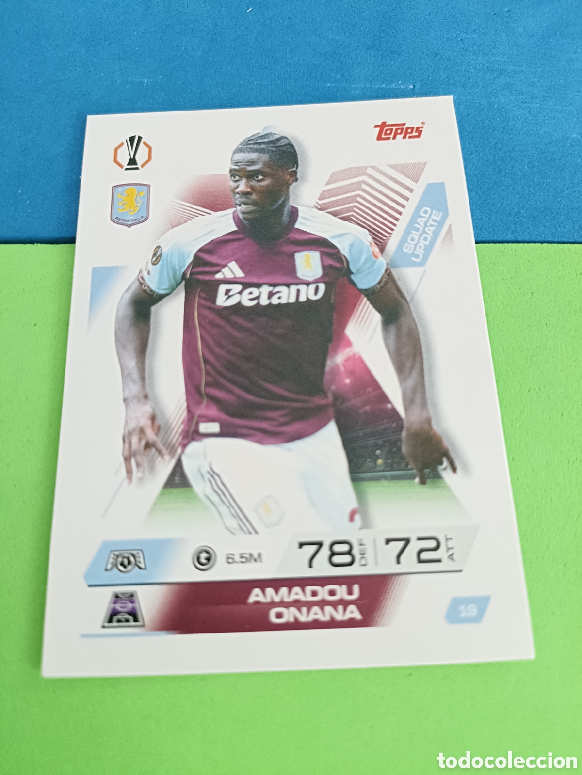 Cromos de Futebol: Topps Match Attax EXTRA 2025 2026 - Squad Update 19 Onana