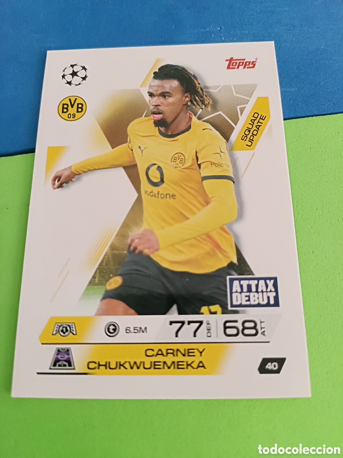 Cromos de F&uacute;tbol: Topps Match Attax EXTRA 2025 2026 - Squad Update 40 Chukwuemeka