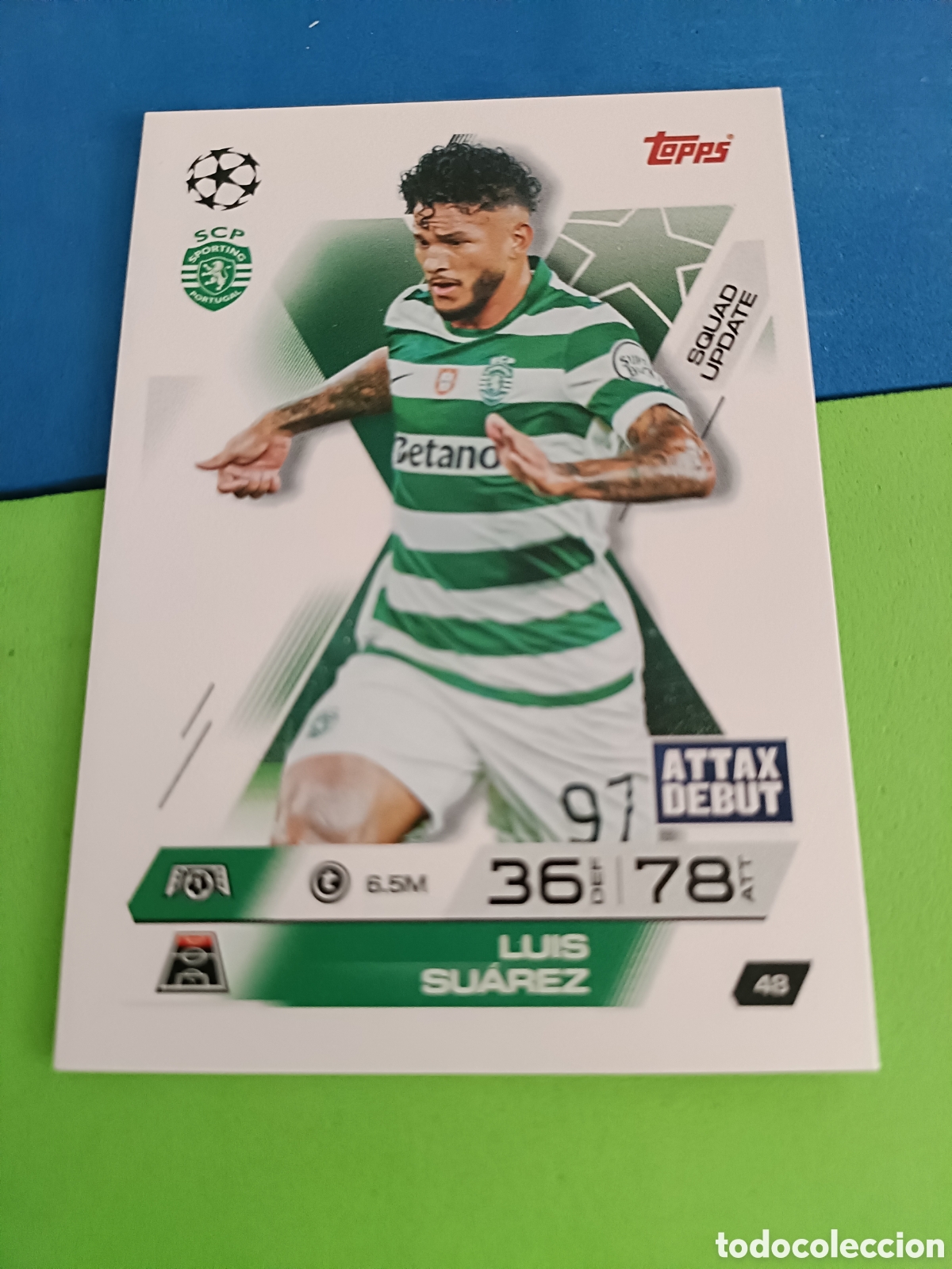 Cromos de F&uacute;tbol: Topps Match Attax EXTRA 2025 2026 - Squad Update 48 Luis Suarez
