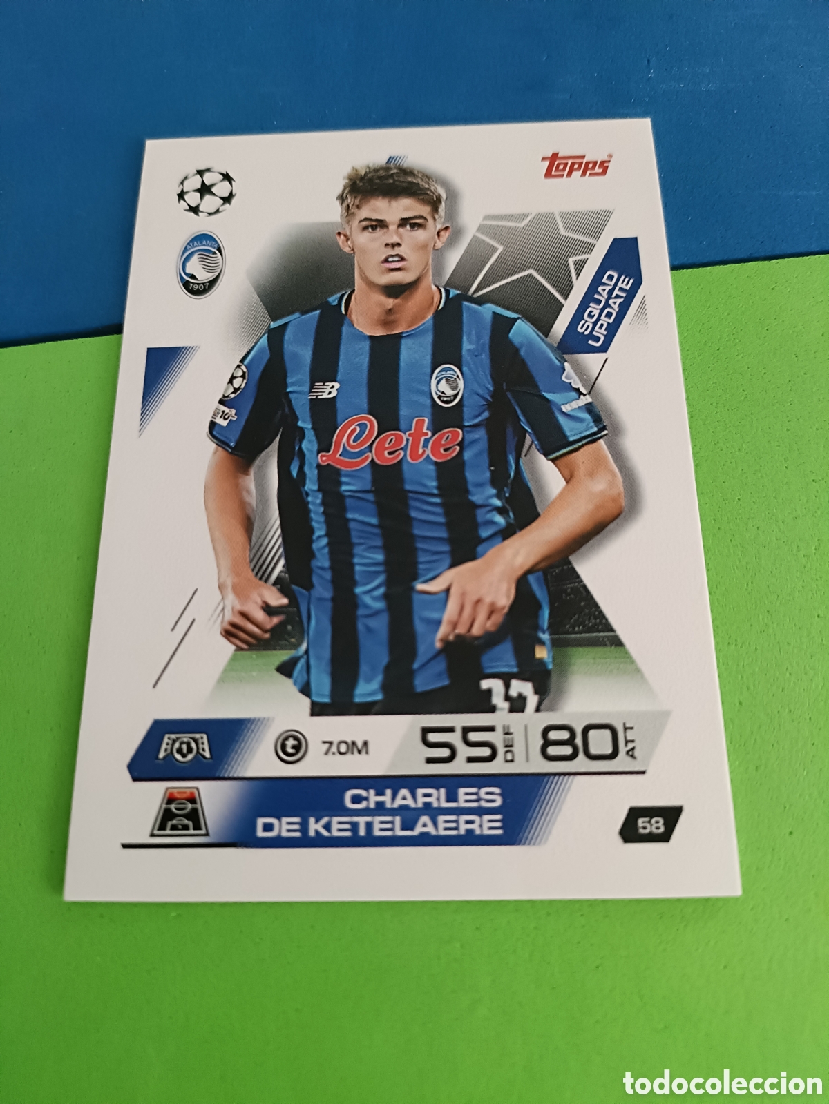 Cromos de F&uacute;tbol: Topps Match Attax EXTRA 2025 2026 - Squad Update 58 De Ketelaere