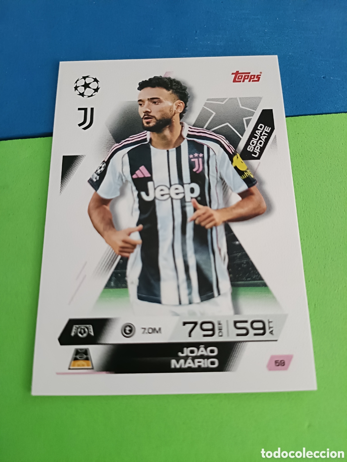 Cromos de Futebol: Topps Match Attax EXTRA 2025 2026 - Squad Update 59 Joao Mario