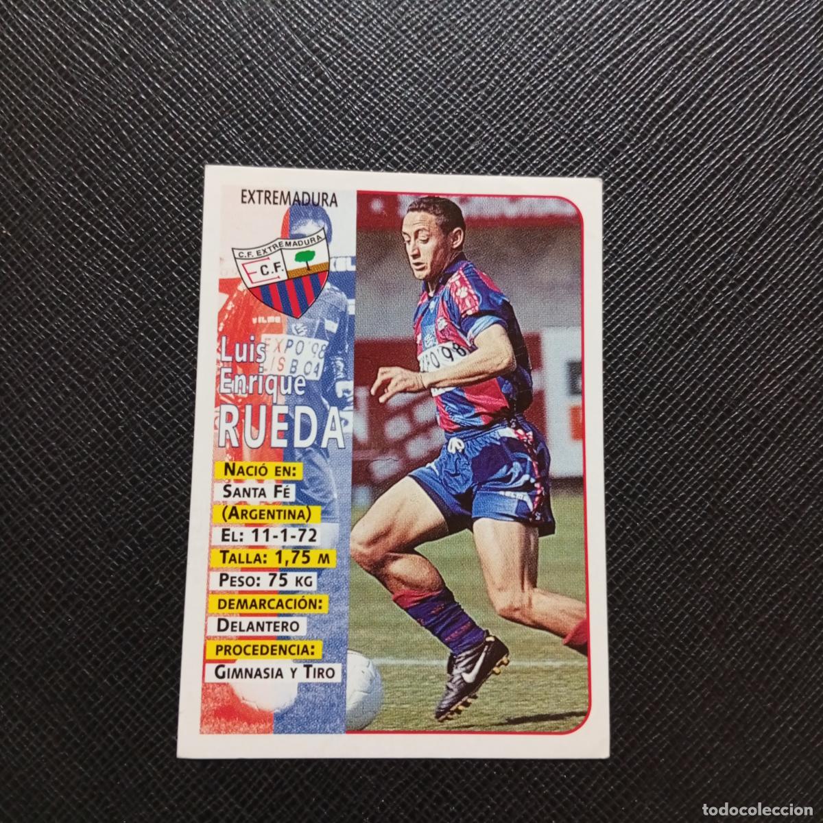 Figurine di Calcio: 347 RUEDA EXTREMADURA PANINI 1998 1999 CROMO FUTBOL LIGA 98 99 - SIN PEGAR - A111 PG478 B