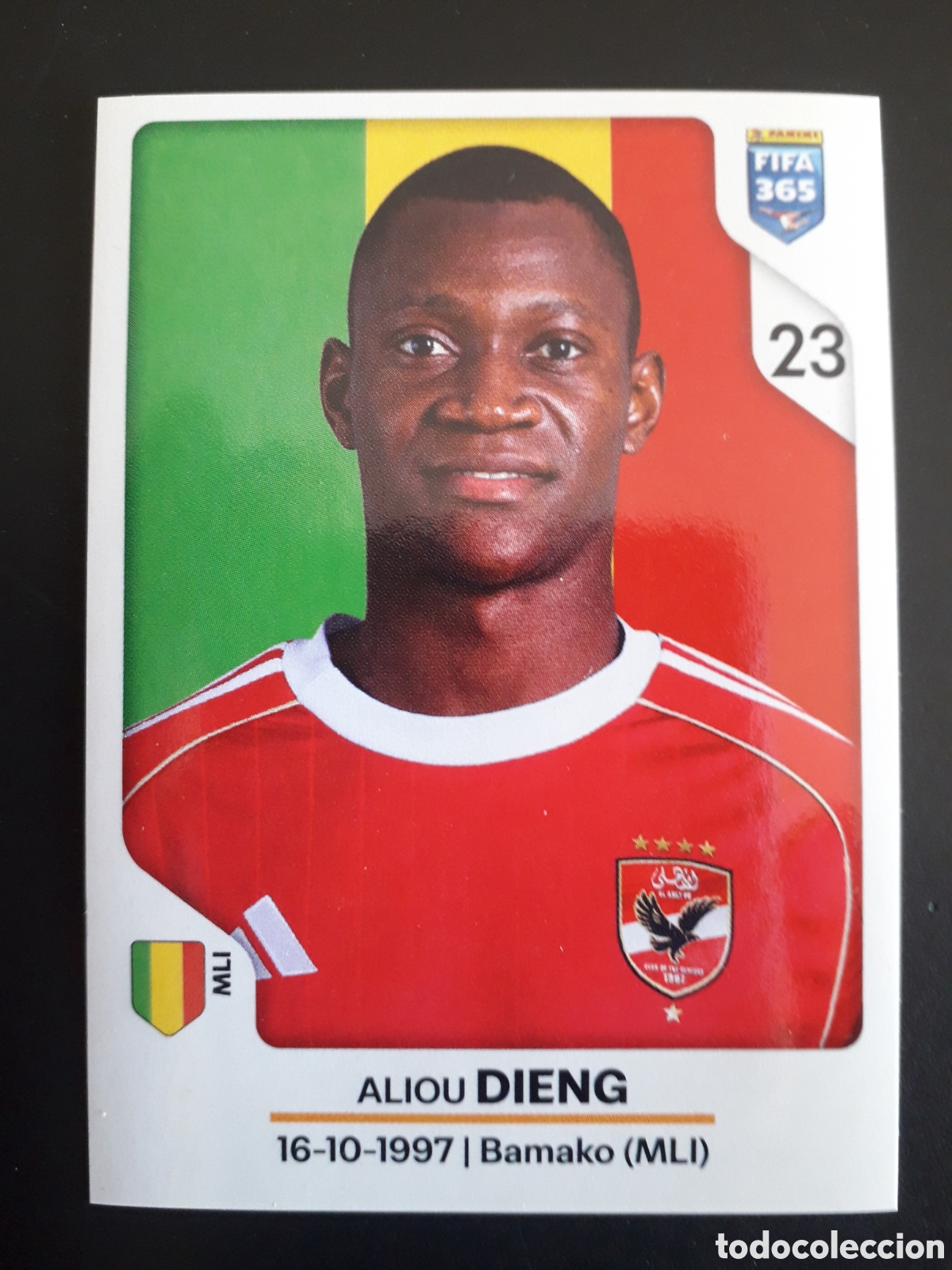 Cromos de F&uacute;tbol: DIENG, AL-AHLY N&deg; 68 FIFA 365 PANINI STICKER 2026 PEDIDO M&Iacute;NIMO 3&euro;