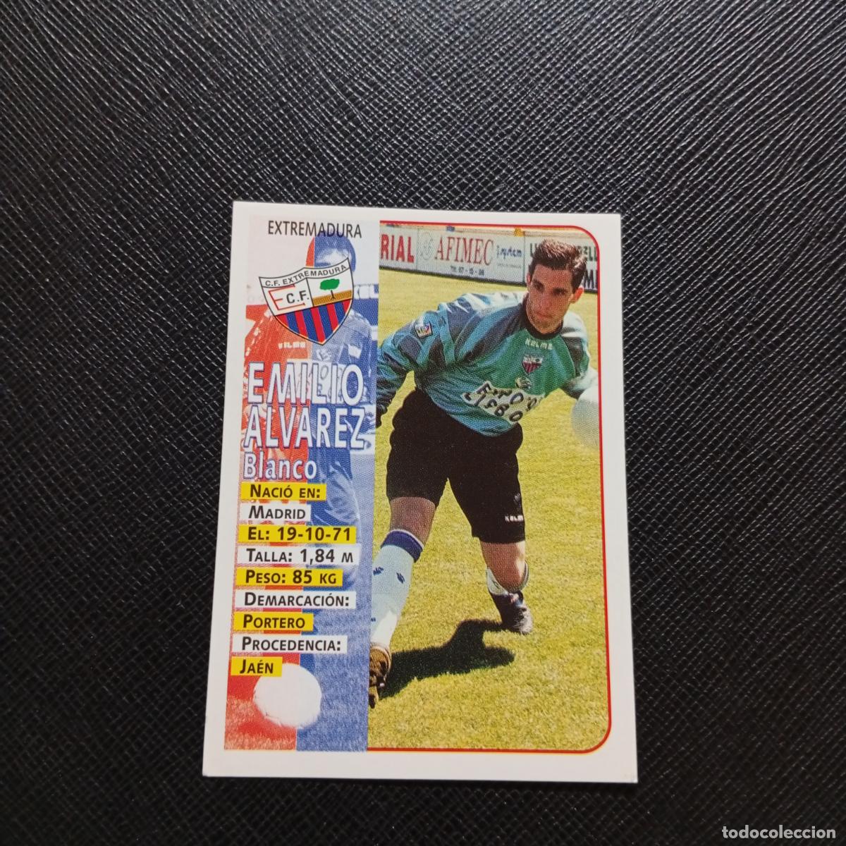 Cromos de F&uacute;tbol: 350 EMILIO ALVAREZ EXTREMADURA PANINI 1998 1999 CROMO FUTBOL LIGA 98 99 - SIN PEGAR - A111 PG496