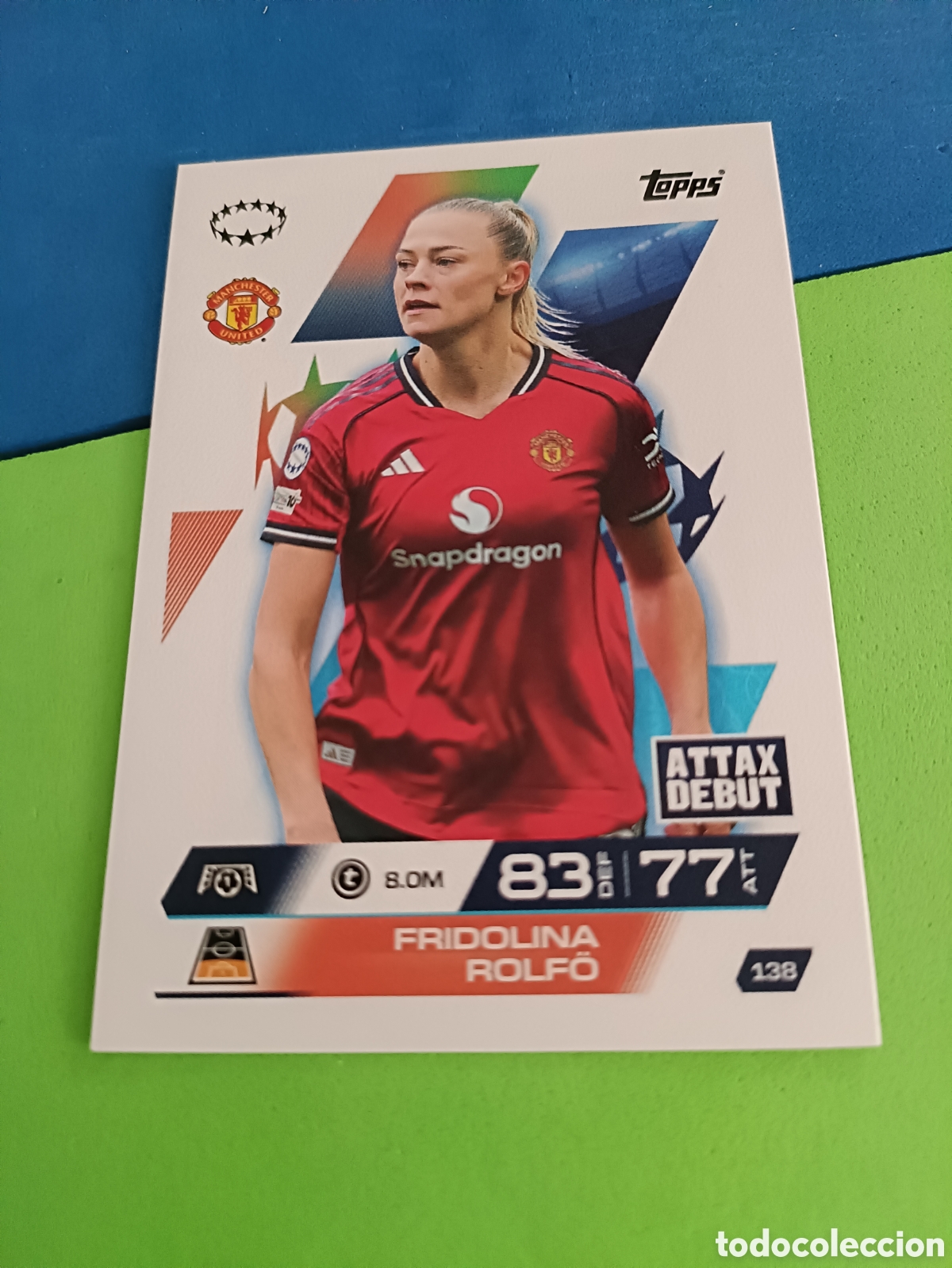 Cromos de F&uacute;tbol: Topps Match Attax EXTRA 2025 2026 - UWCL 138 Fridolina Rolf&ouml;