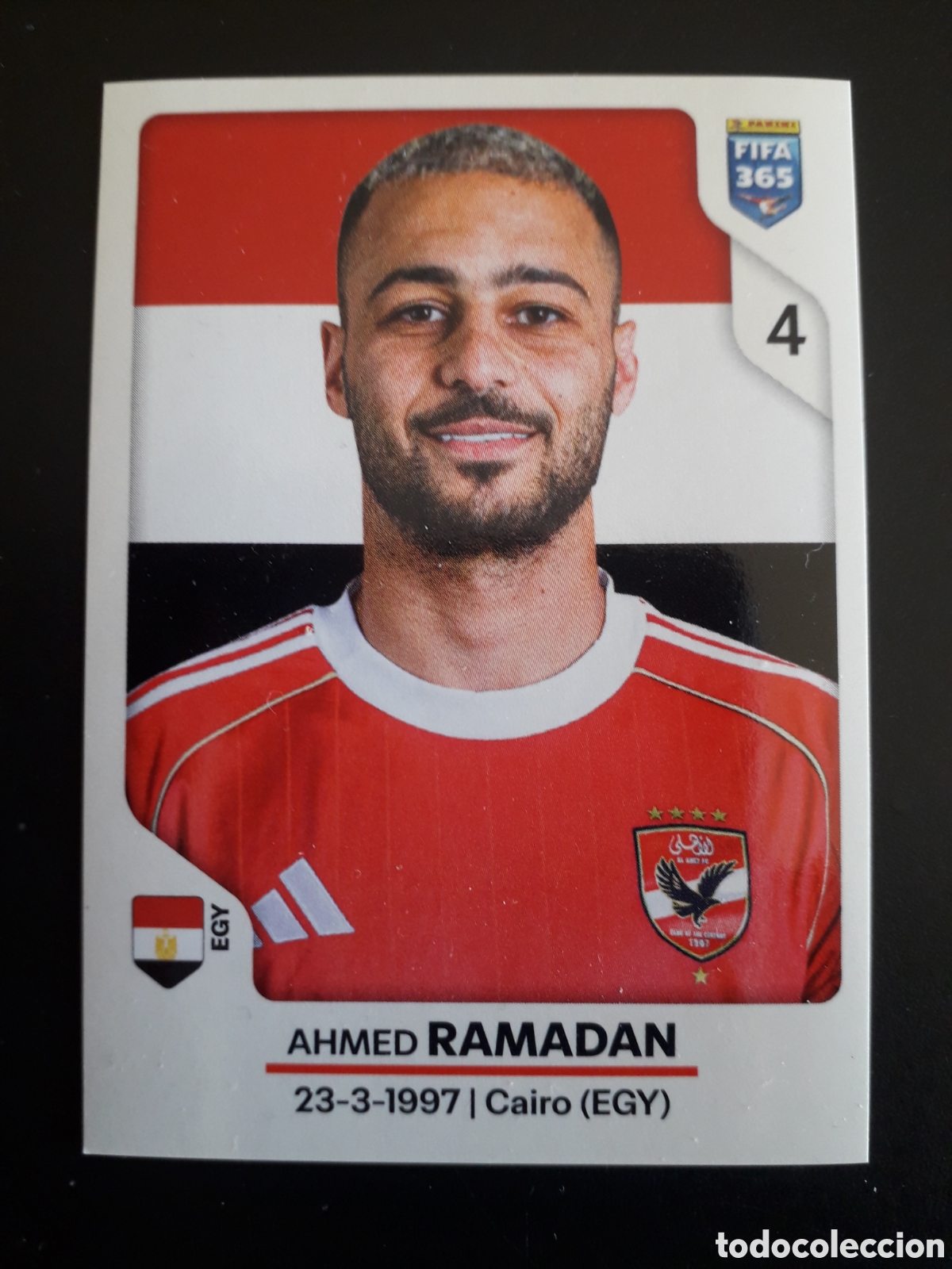 Fu&szlig;ball-Sticker: RAMADAN, AL-AHLY N&deg; 64 FIFA 365 PANINI STICKER 2026 PEDIDO M&Iacute;NIMO 3&euro;