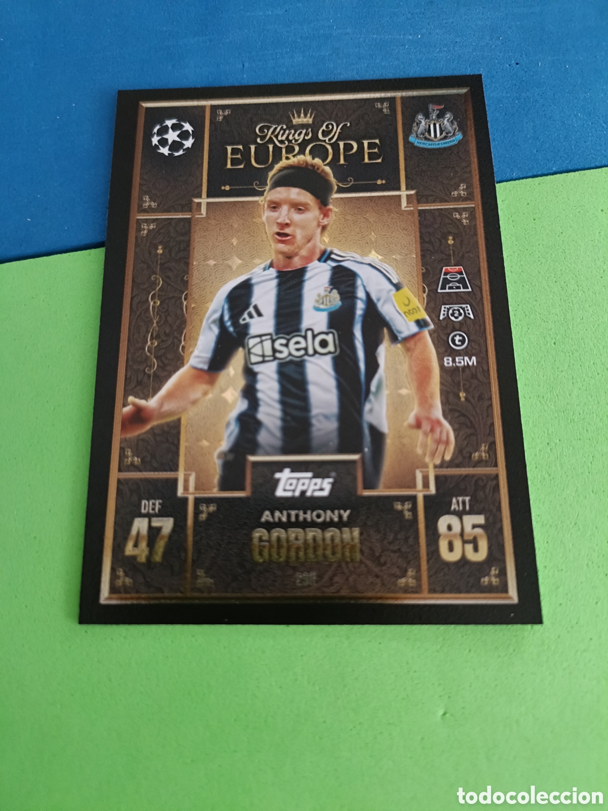 Cromos de F&uacute;tbol: Topps Match Attax EXTRA 2025 2026 - Kings of Europe 230 Gordon