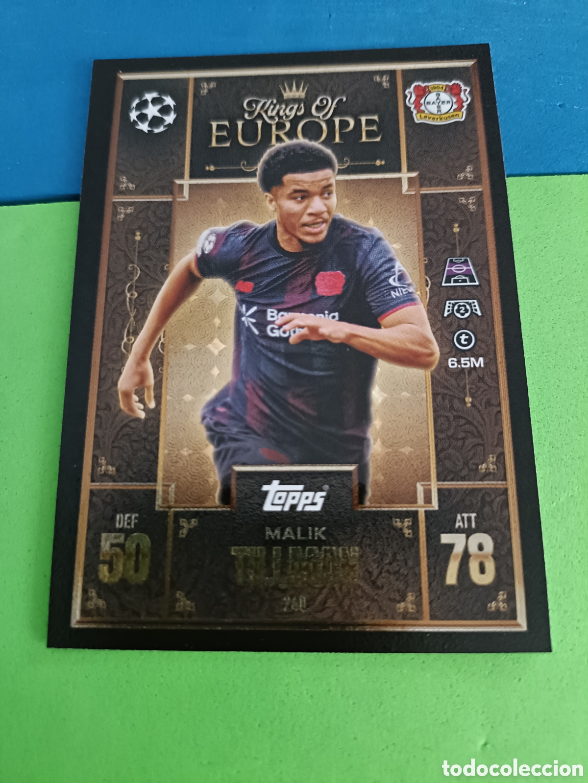 Cromos de F&uacute;tbol: Topps Match Attax EXTRA 2025 2026 - Kings of Europe 240 Tillman