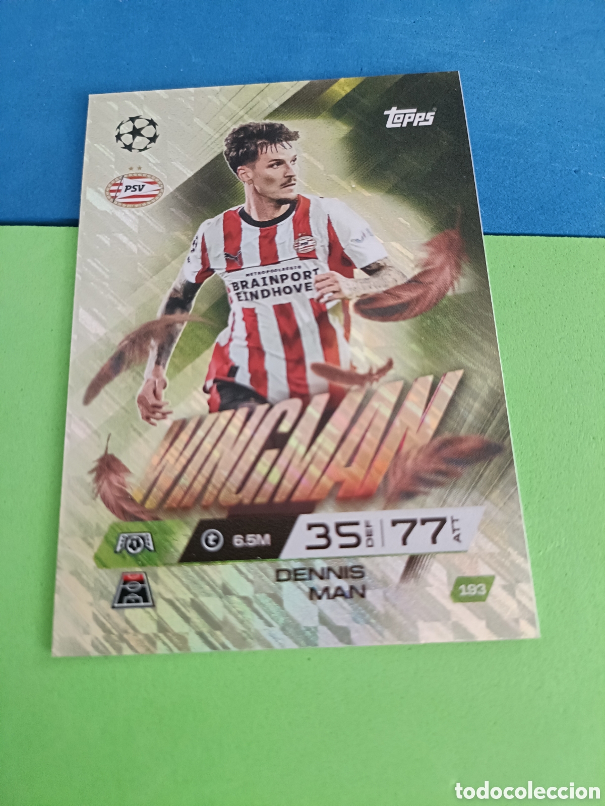 Cromos de F&uacute;tbol: Topps Match Attax EXTRA 2025 2026 - Wingman 193 Dennis Man