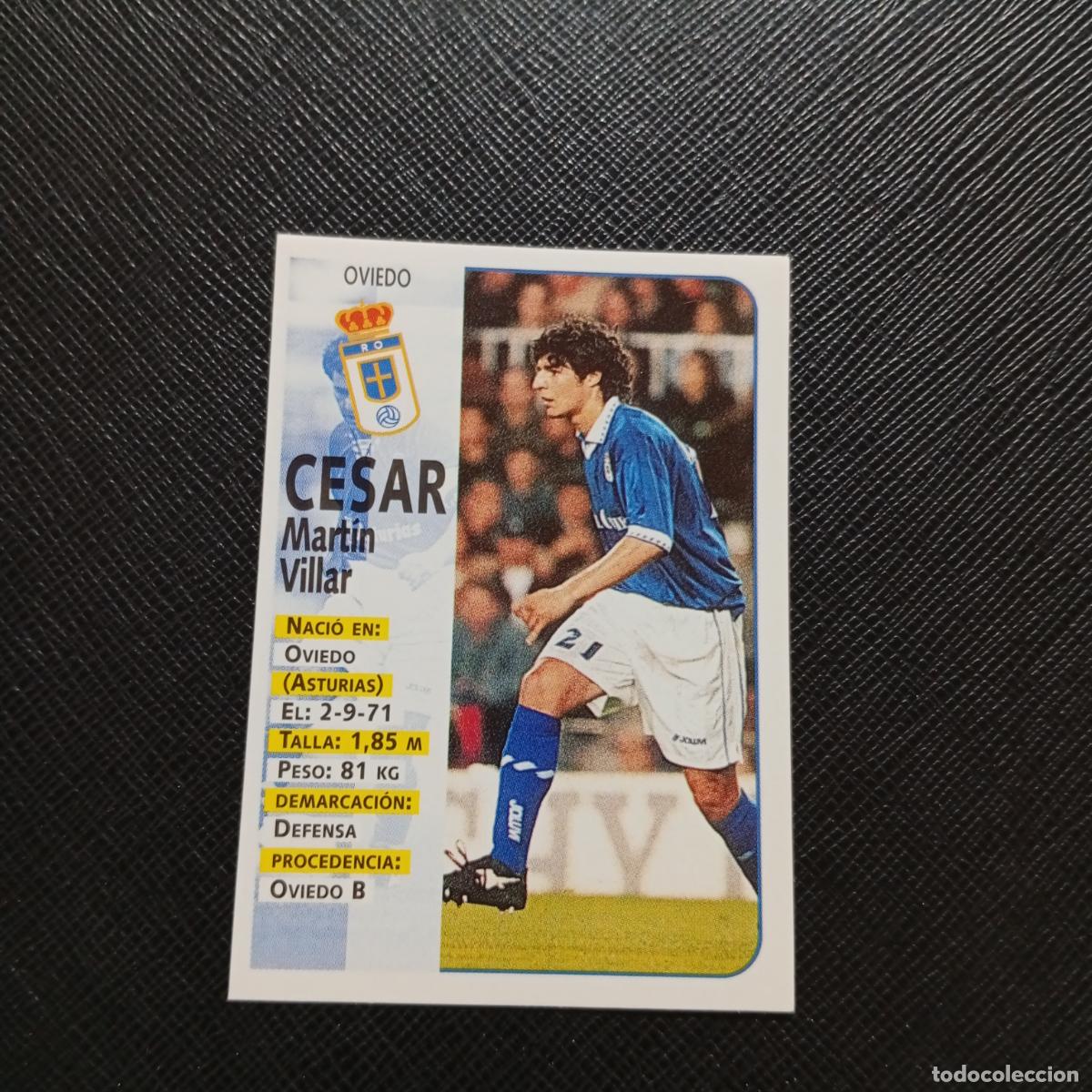 Cromos de F&uacute;tbol: 355 CESAR OVIEDO PANINI 1998 1999 CROMO FUTBOL LIGA 98 99 - SIN PEGAR - A111 PG496
