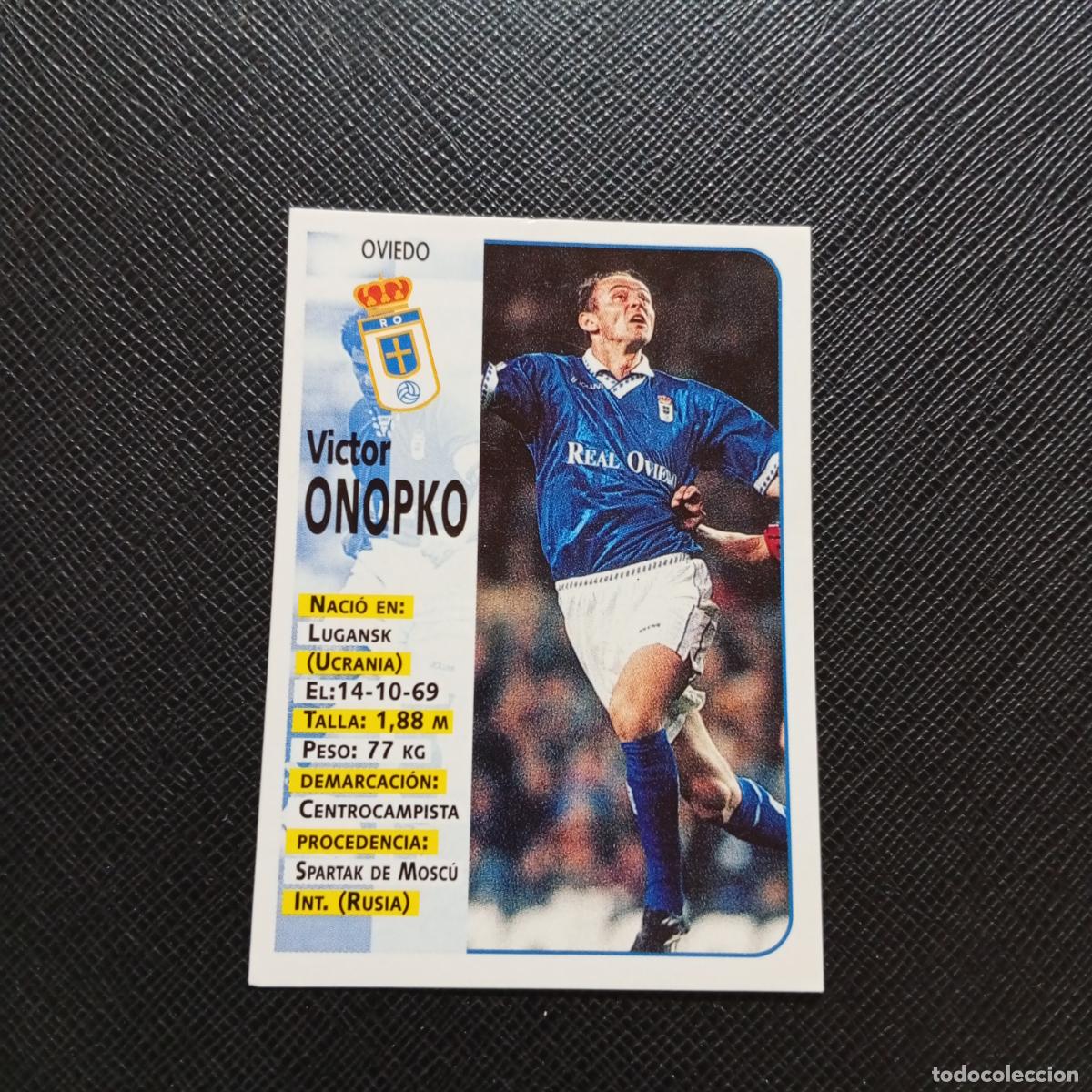 Cromos de F&uacute;tbol: 360 ONOPKO OVIEDO PANINI 1998 1999 CROMO FUTBOL LIGA 98 99 - SIN PEGAR - A111 PG496