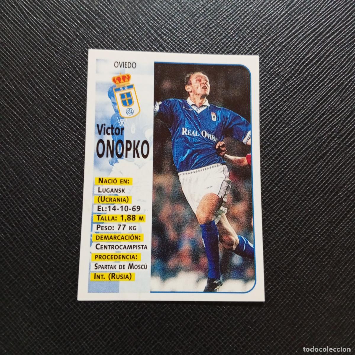 Cromos de F&uacute;tbol: 360 ONOPKO OVIEDO PANINI 1998 1999 CROMO FUTBOL LIGA 98 99 - SIN PEGAR - A111 PG496 B