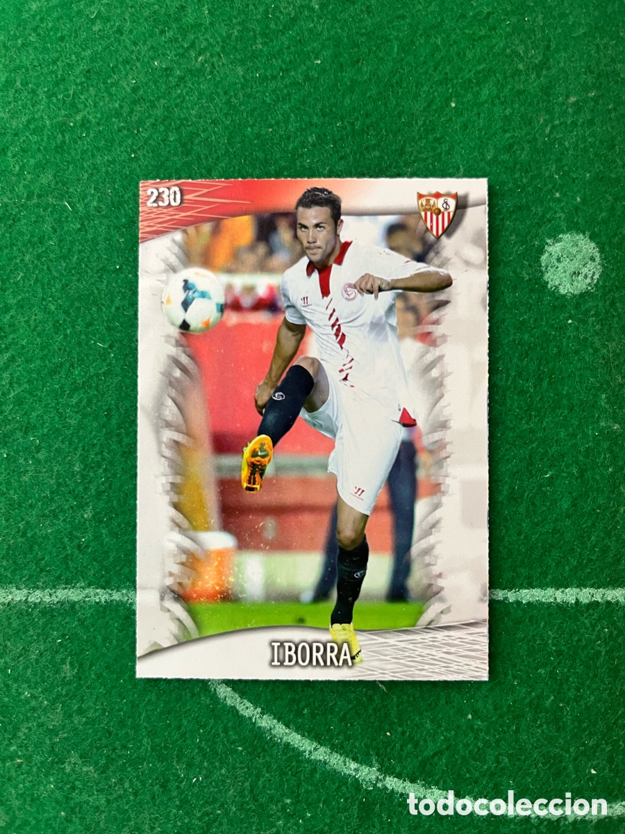 Figurine di Calcio: 230 IBORRA SEVILLA LAS FICHAS DE LA LIGA 2013 2014 MUNDICROMO