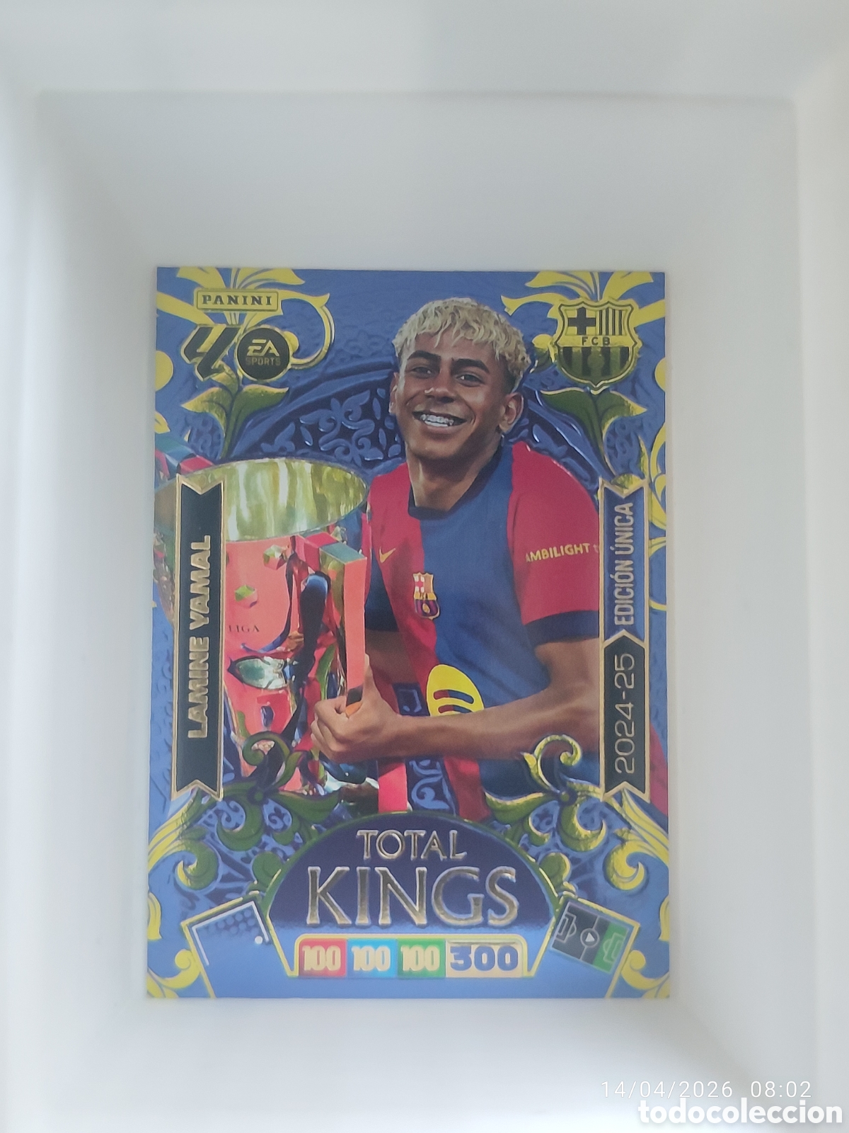 Figurine di Calcio: Lamine Yamal Dream box total kings Adrenalyn 25 26 2025 2026