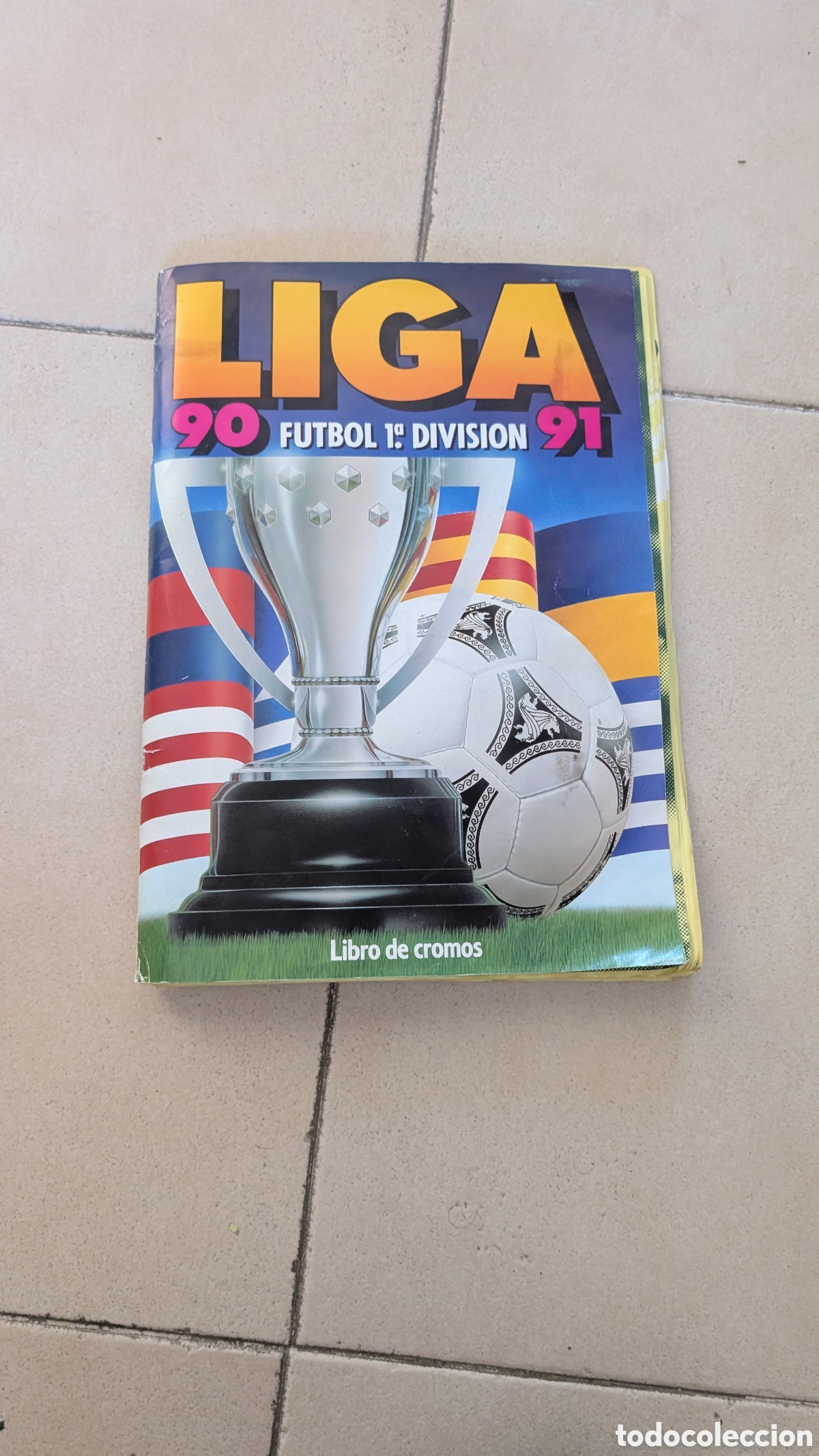 Football Stickers: ALBUM LIGA ESTE 1990/91 90 91 BASTANTE COMPLETO CON 310 CROMOS Y 11 FICHAJES