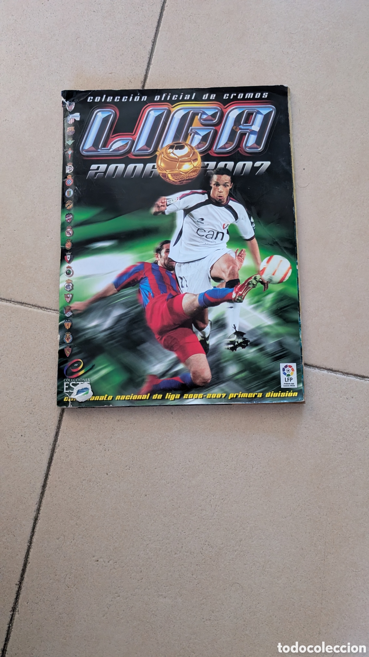 Figurine di Calcio: ALBUM LIGA ESTE 2006/07 06 07 MUY COMPLETO CON COLOCAS DOBLES Y 28 FICHAJES LEER