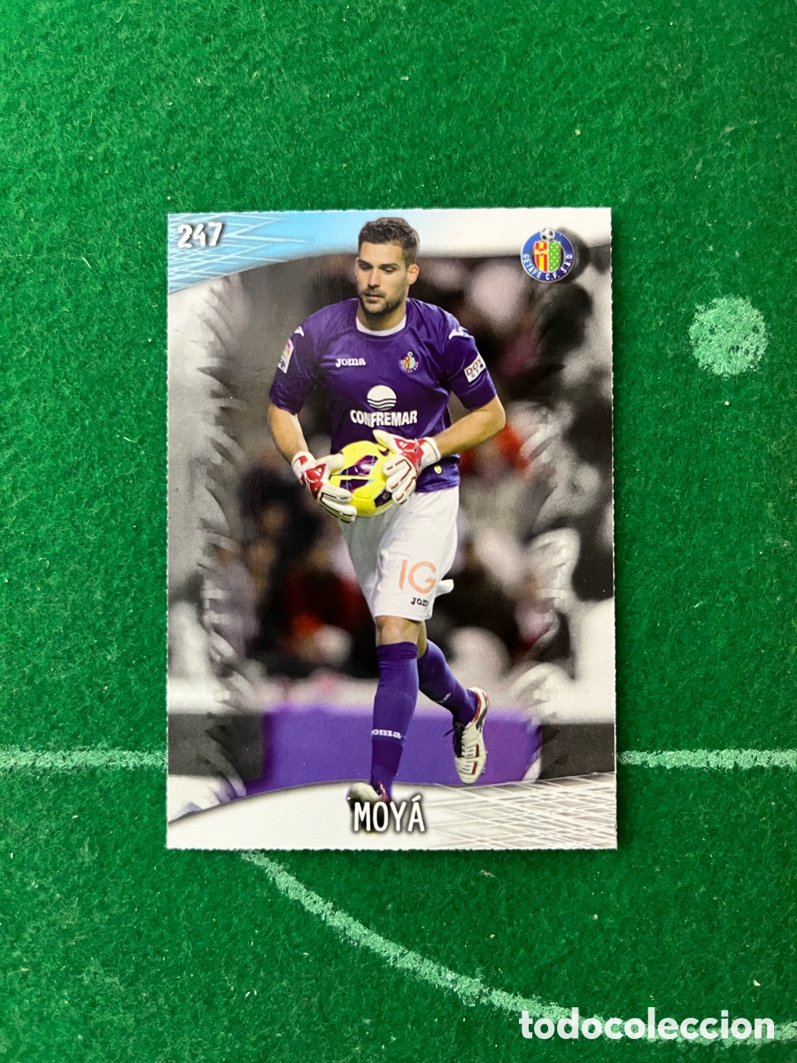 Figurine di Calcio: 247 MOYA GETAFE LAS FICHAS DE LA LIGA 2013 2014 MUNDICROMO