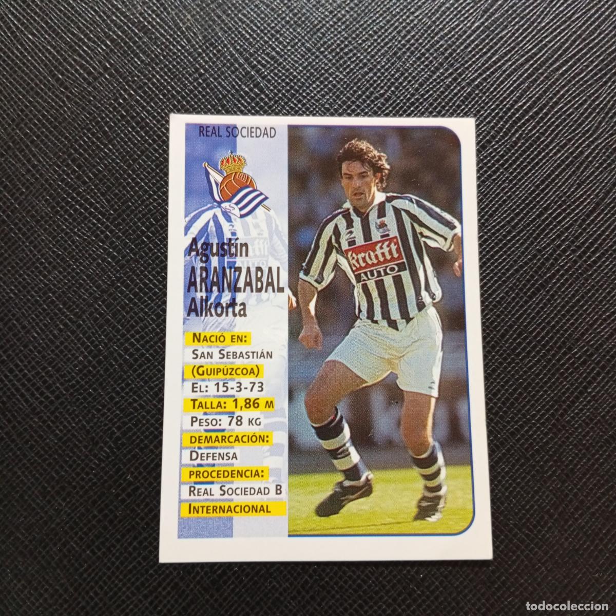 Figurine di Calcio: 53 ARANZABAL REAL SOCIEDAD PANINI 1998 1999 CROMO FUTBOL LIGA 98 99 - SIN PEGAR - A111 PG514