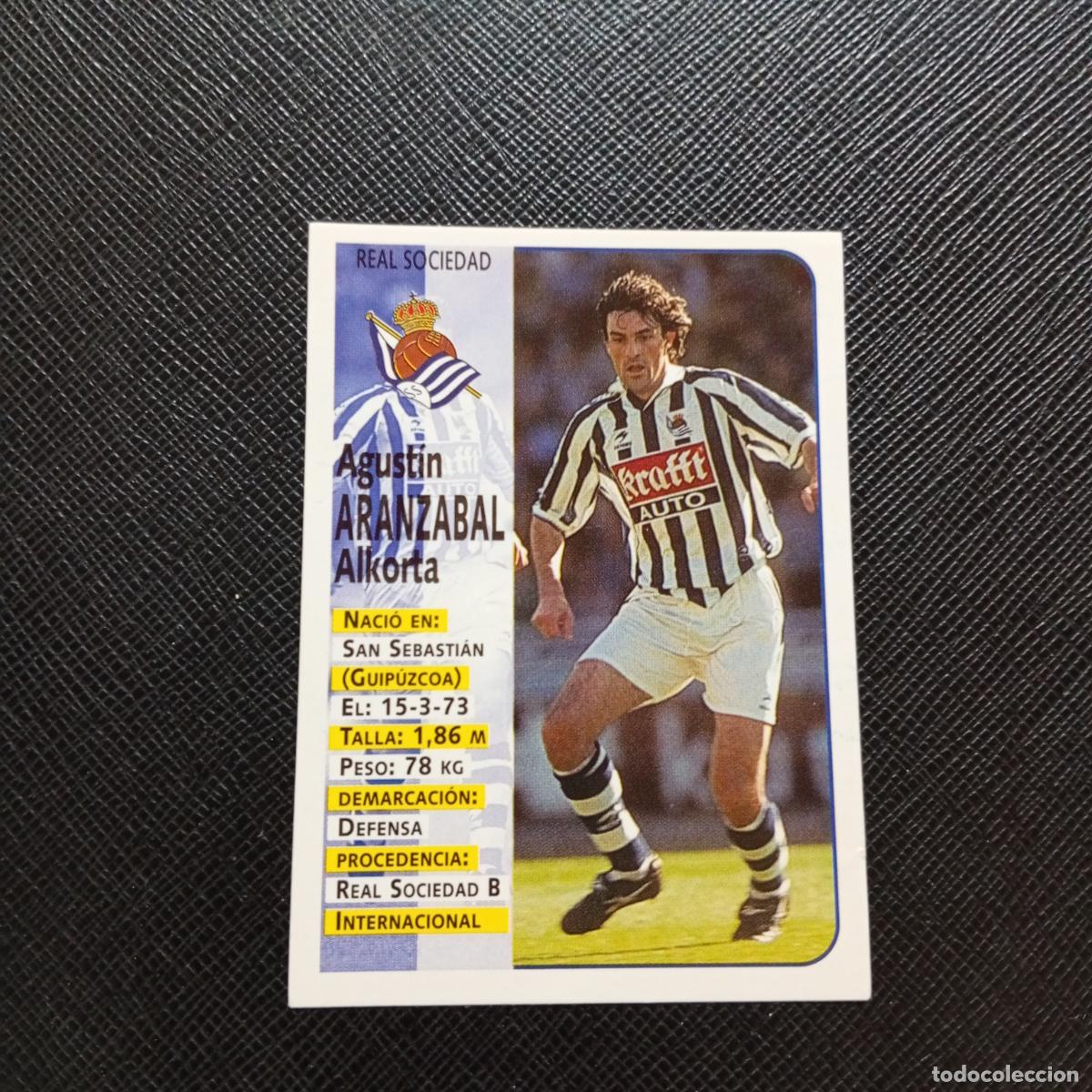 Figurine di Calcio: 53 ARANZABAL REAL SOCIEDAD PANINI 1998 1999 CROMO FUTBOL LIGA 98 99 - SIN PEGAR - A111 PG514 B