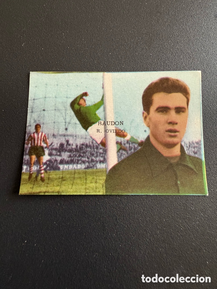 Figurine di Calcio: FHER 62 63. BAUDON ( Oviedo ). Nunca Pegado