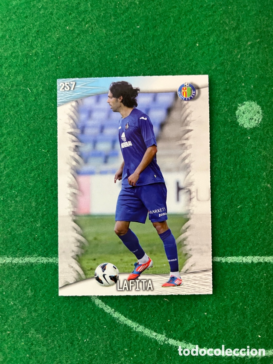 Figurine di Calcio: 257 LAFITA GETAFE LAS FICHAS DE LA LIGA 2013 2014 MUNDICROMO