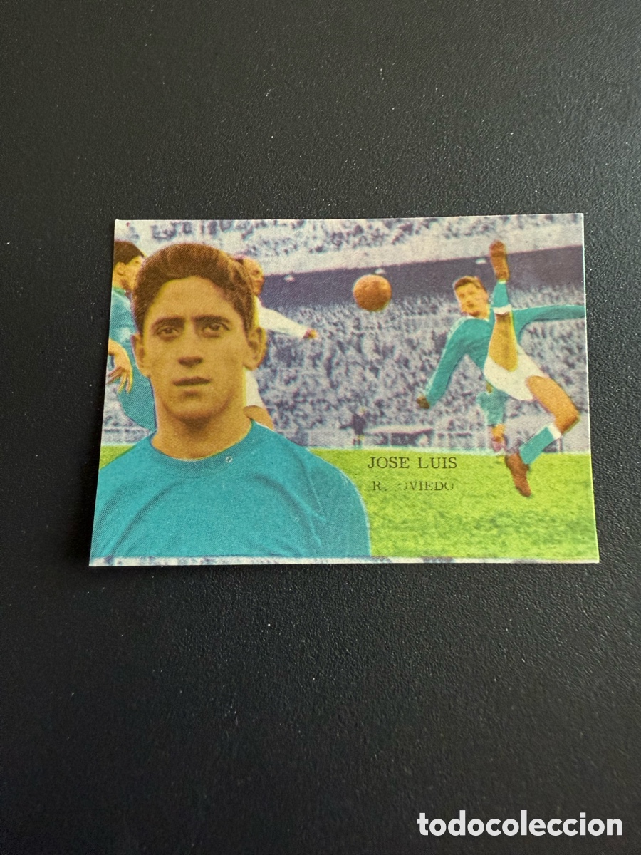 Cromos de F&uacute;tbol: FHER 62 63. JOSE LUIS ( Oviedo ). Nunca Pegado