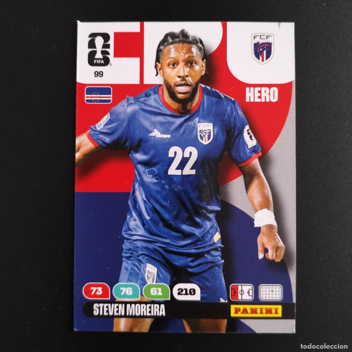 Cromos de F&uacute;tbol: 99 STEVEN MOREIRA CABO VERDE CROMOS ADRENALYN XL MUNDIAL 26 2026 FIFA WORLD CUP PANINI
