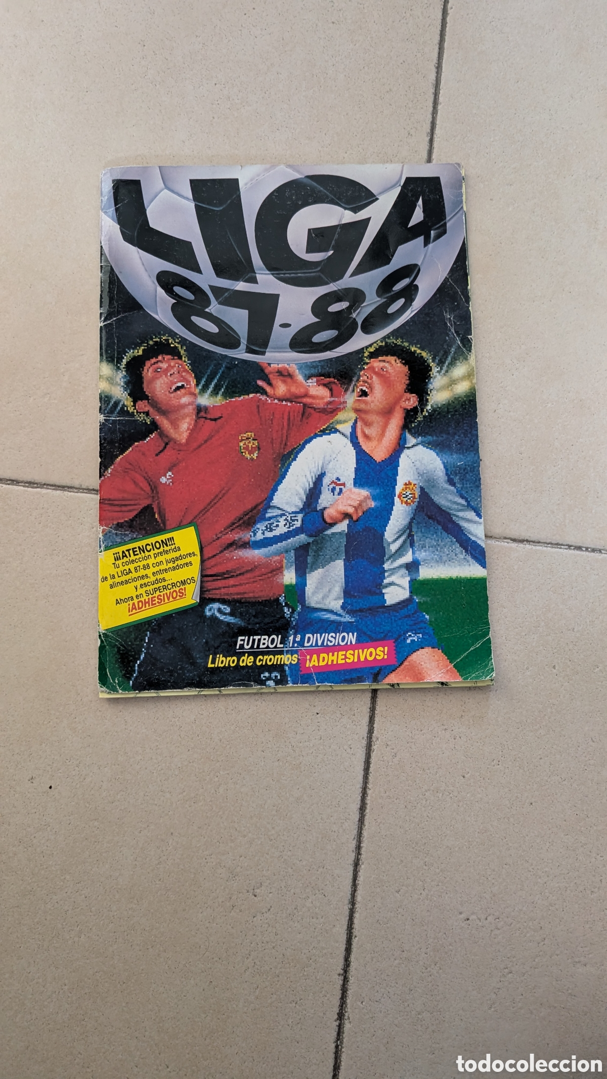 Cromos de F&uacute;tbol: ALBUM LIGA ESTE 1987/88 87 88 INCOMPLETO CON 45 CROMOS LEER DESCRIPCI&Oacute;N