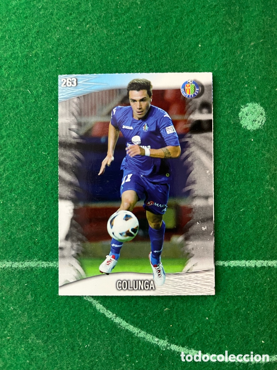 Cromos de F&uacute;tbol: 263 COLUNGA GETAFE LAS FICHAS DE LA LIGA 2013 2014 MUNDICROMO
