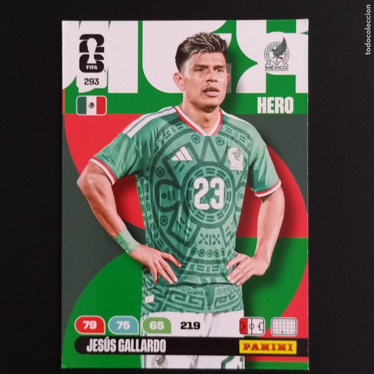 Cromos de F&uacute;tbol: 293 JESUS GALLARDO MEXICO CROMOS ADRENALYN XL MUNDIAL 26 2026 FIFA WORLD CUP PANINI
