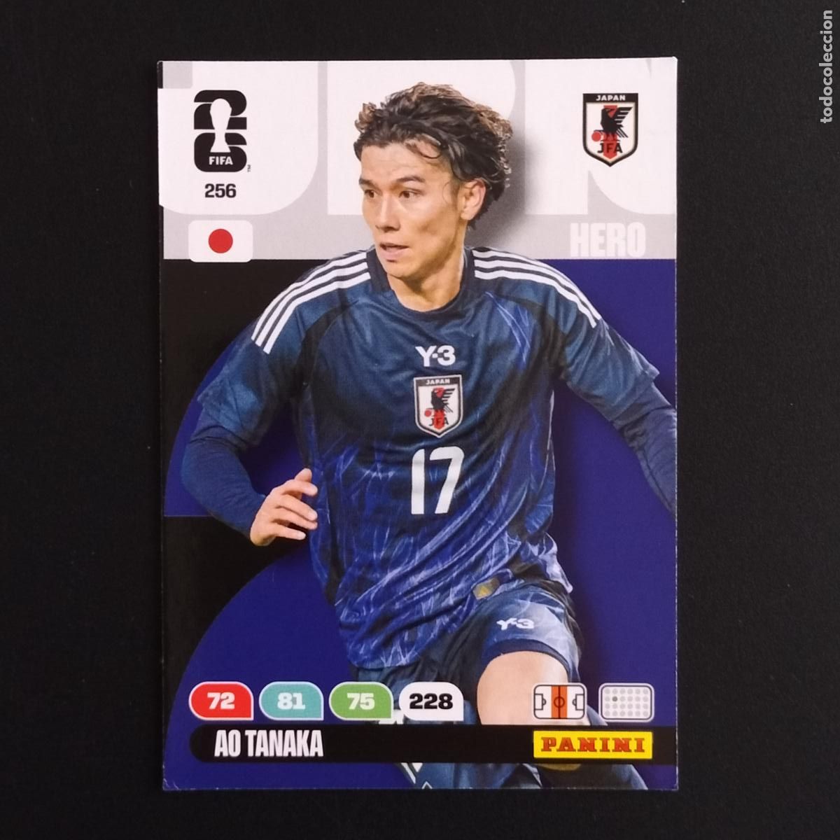 Cromos de F&uacute;tbol: 256 AO TANAKA JAPON CROMOS ADRENALYN XL MUNDIAL 26 2026 FIFA WORLD CUP PANINI