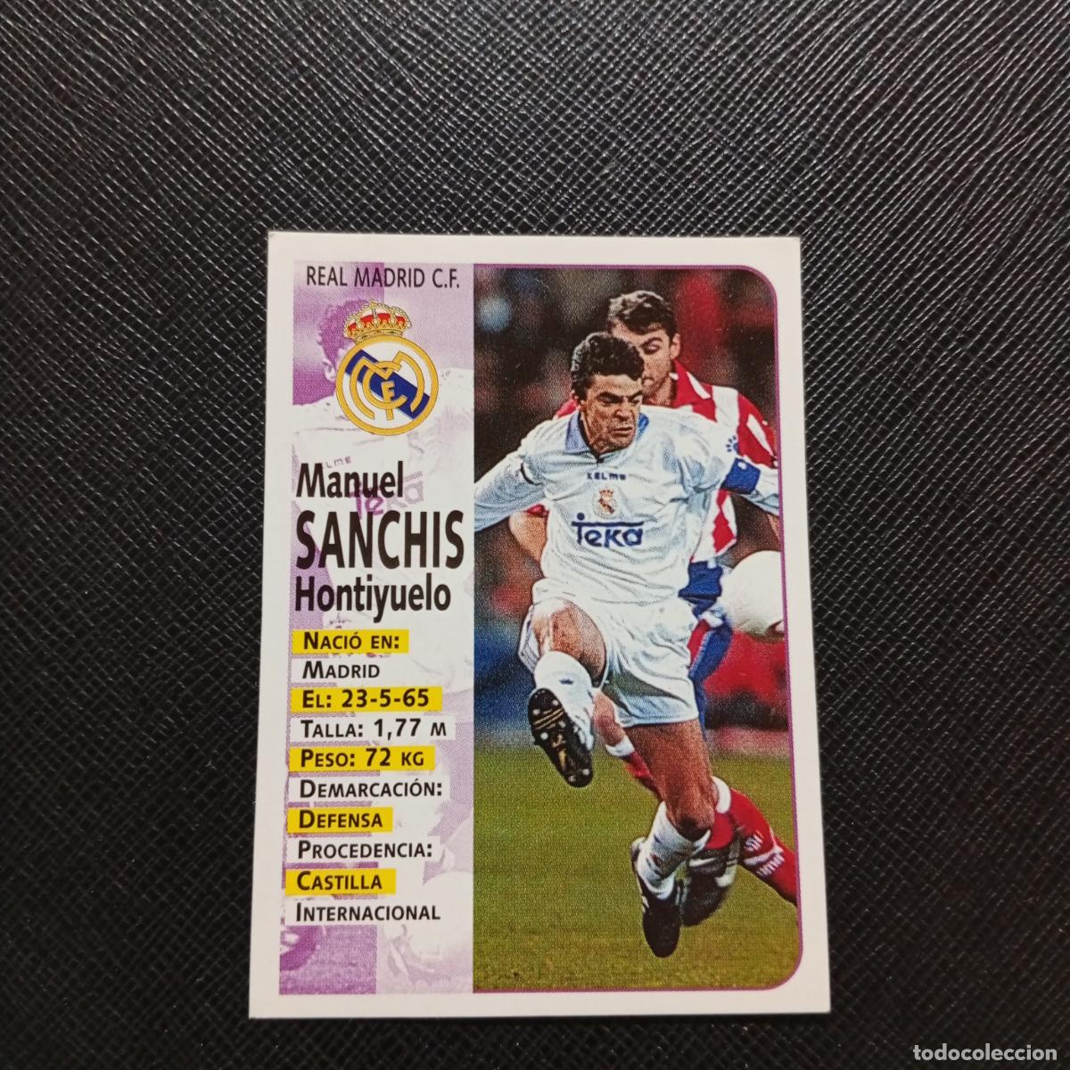 Cromos de F&uacute;tbol: 70 SANCHIS REAL MADRID PANINI 1998 1999 CROMO FUTBOL LIGA 98 99 - SIN PEGAR - A111 PG514