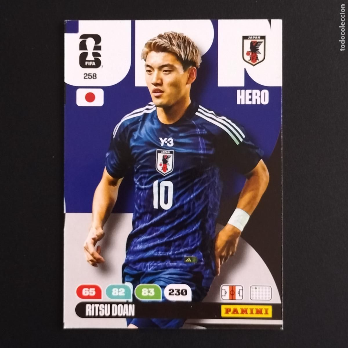 Fu&szlig;ball-Sticker: 258 RITSU DOAN JAPON CROMOS ADRENALYN XL MUNDIAL 26 2026 FIFA WORLD CUP PANINI
