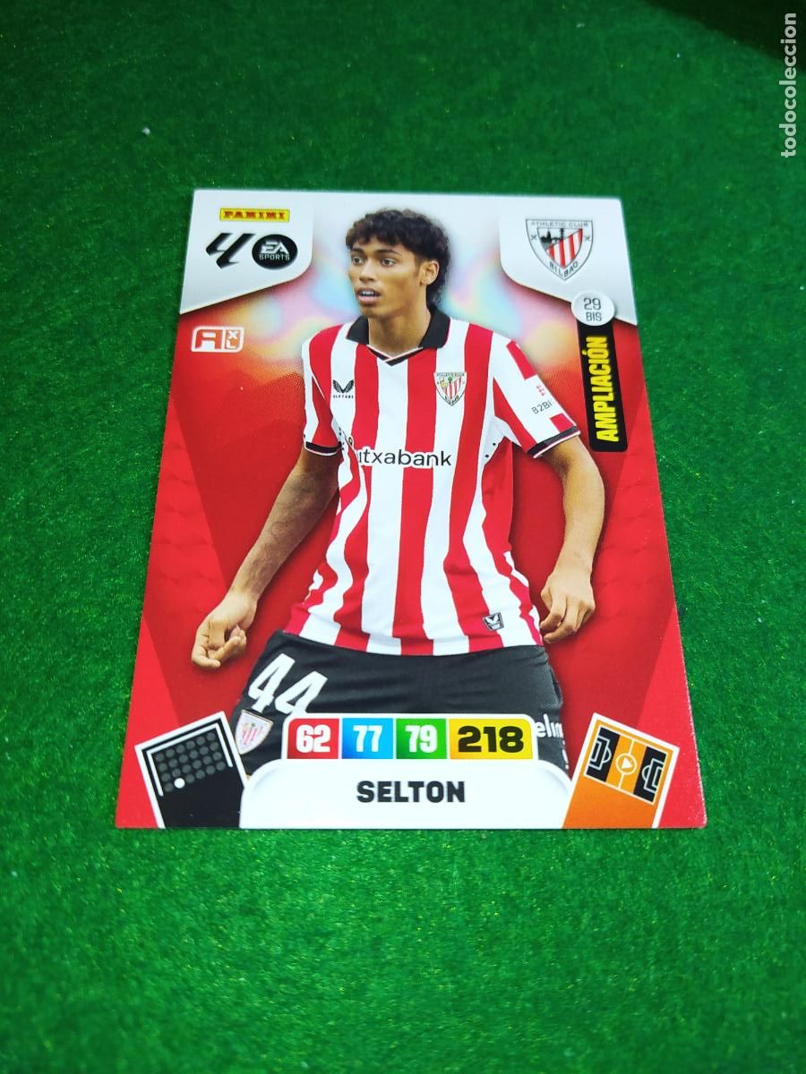Cartes &agrave; collectionner de Football: adrenalyn xl 2025 2026 codigo sin activar AMPLIACION n&ordm; 29 BIS SELTON - ATHLETIC CLUB