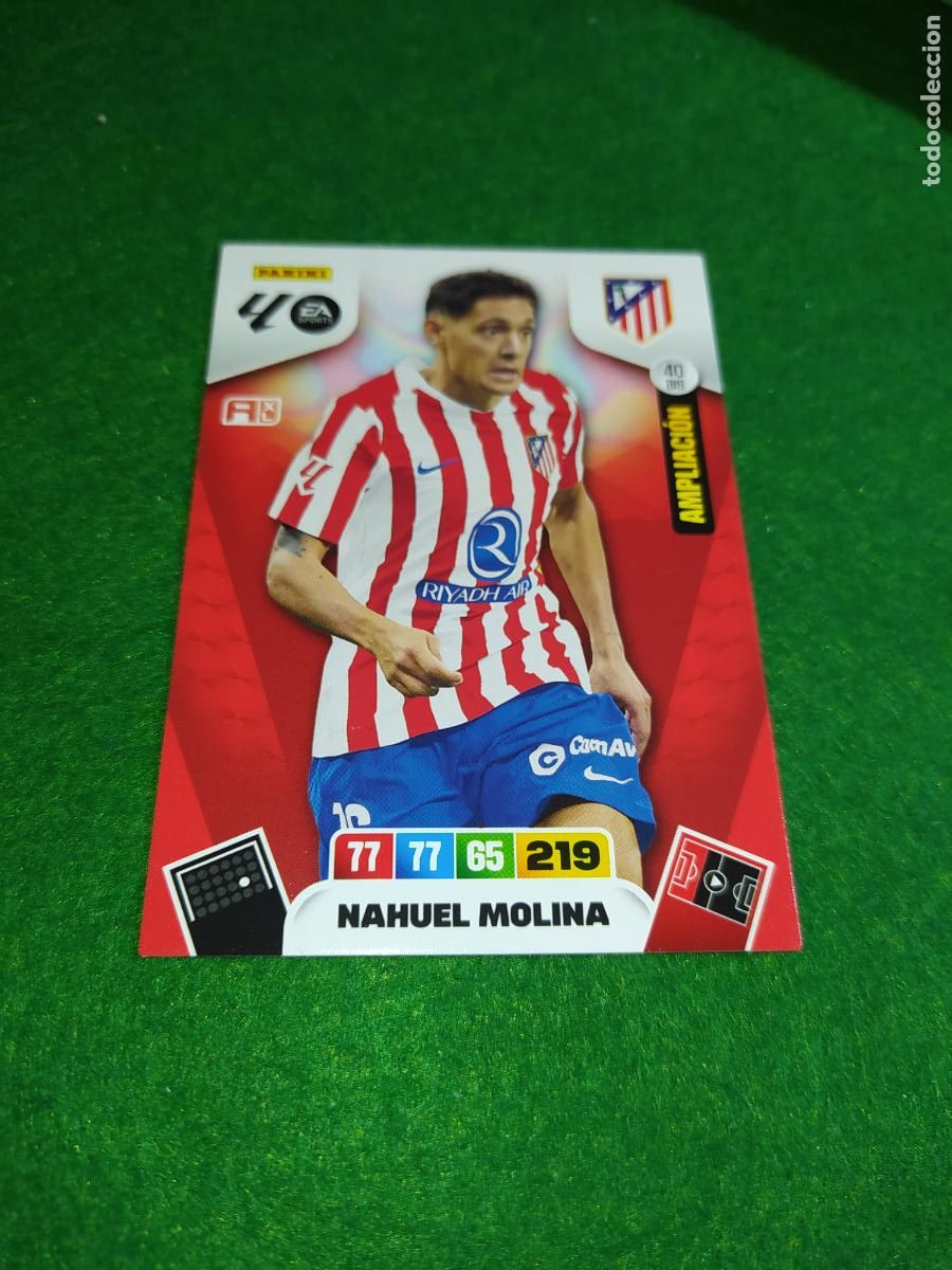 Cartes &agrave; collectionner de Football: adrenalyn xl 2025 2026 codigo sin activar AMPLIACION n&ordm; 40 BIS NAHUEL MOLINA - ATLETICO DE MADRID