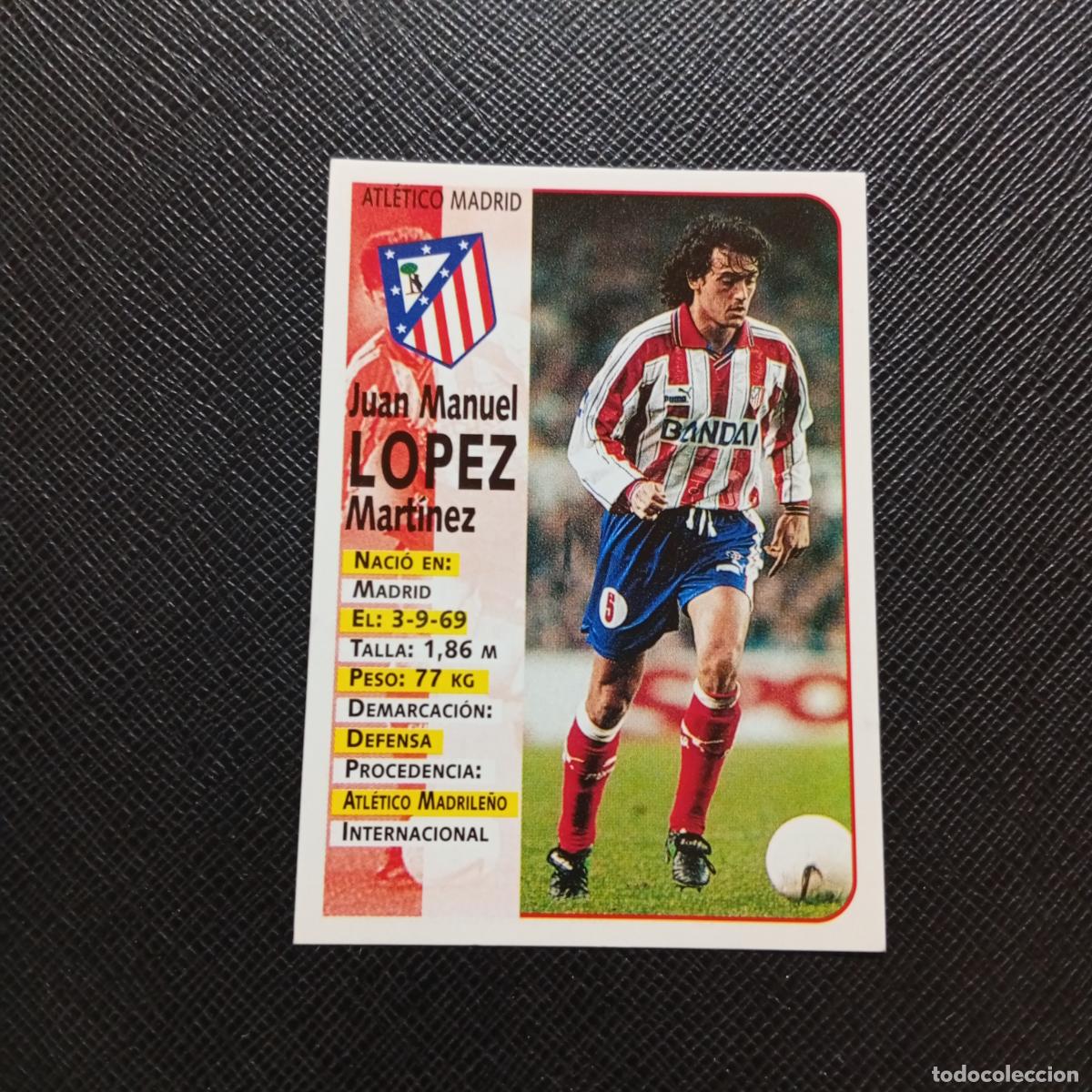 Cartes &agrave; collectionner de Football: 91 LOPEZ AT MADRID PANINI 1998 1999 CROMO FUTBOL LIGA 98 99 - SIN PEGAR - A111 PG514