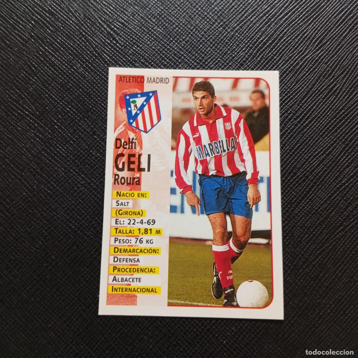 Cromos de F&uacute;tbol: 89 GELI AT MADRID PANINI 1998 1999 CROMO FUTBOL LIGA 98 99 - SIN PEGAR - A111 PG523