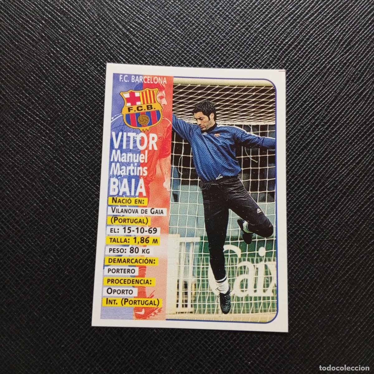 Cromos de F&uacute;tbol: 27 VITOR BAIA BARCELONA PANINI 1998 1999 CROMO FUTBOL LIGA 98 99 - SIN PEGAR - A111 PG532