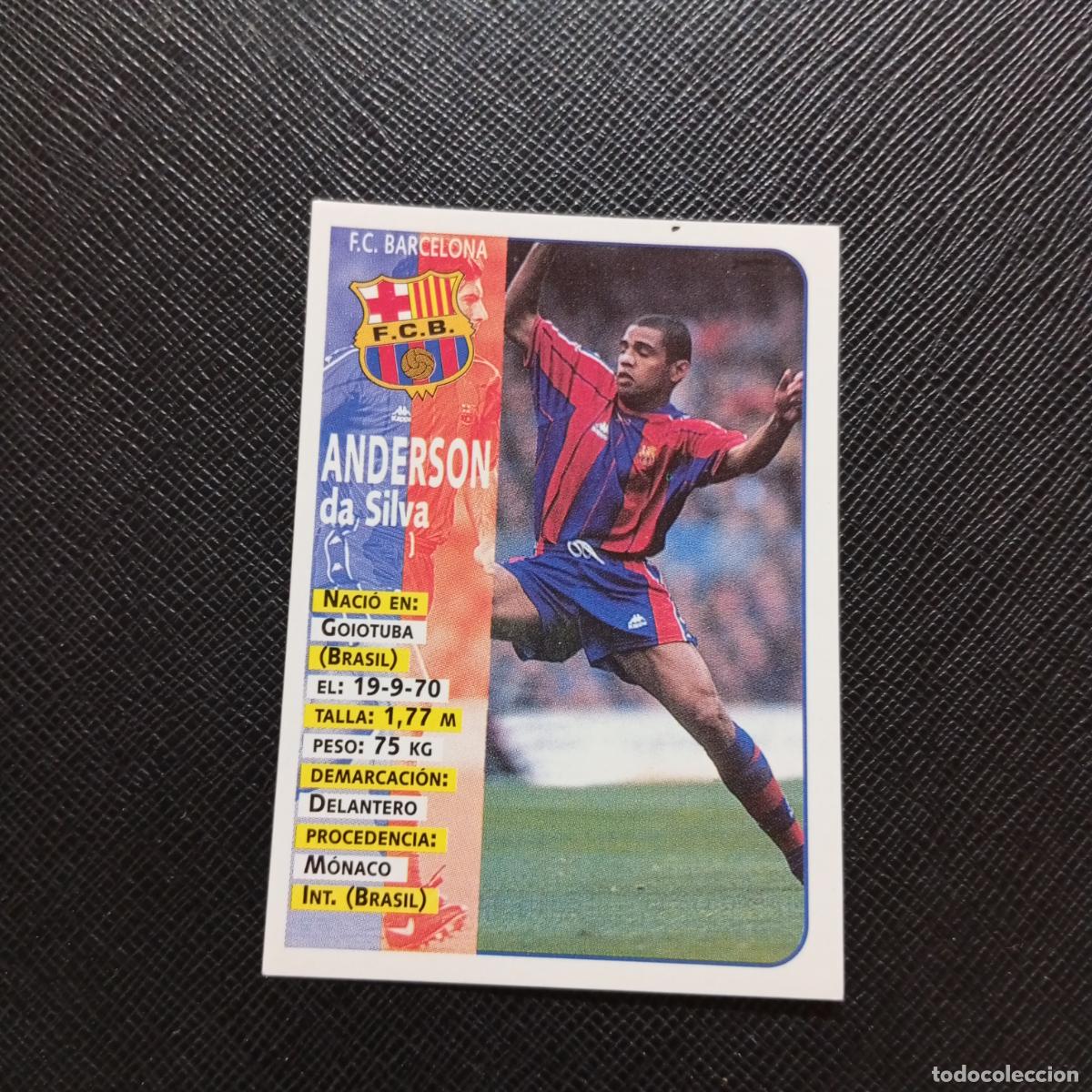 Cromos de Futebol: 26 ANDERSON BARCELONA PANINI 1998 1999 CROMO FUTBOL LIGA 98 99 - SIN PEGAR - A111 PG523