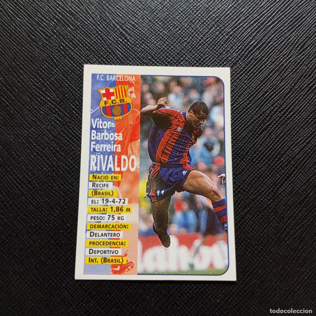 Cromos de Futebol: 25 RIVALDO BARCELONA PANINI 1998 1999 CROMO FUTBOL LIGA 98 99 - SIN PEGAR - A111 PG523