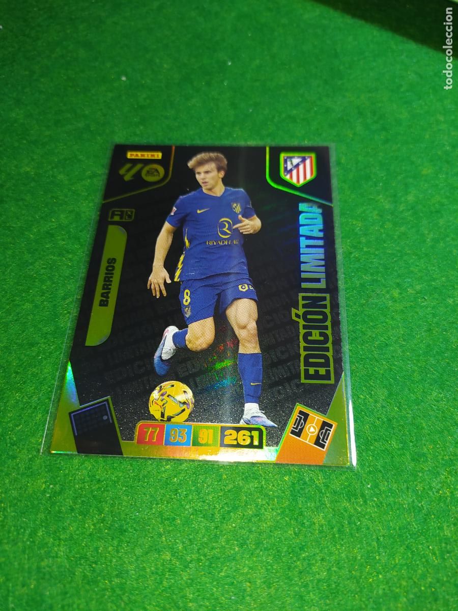 Cromos de Futebol: adrenalyn xl 2025 2026 codigo sin activar EDICION LIMITADA - BARRIOS - ATLETICO DE MADRID