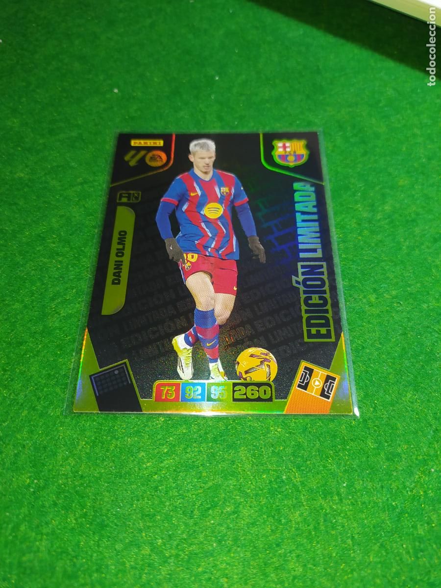 Cromos de Futebol: adrenalyn xl 2025 2026 codigo sin activar EDICION LIMITADA - DANI OLMO - FC BARCELONA