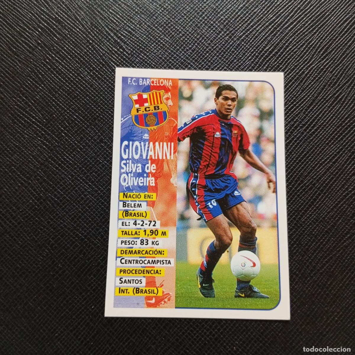 Figurine di Calcio: 24 GIOVANNI BARCELONA PANINI 1998 1999 CROMO FUTBOL LIGA 98 99 - SIN PEGAR - A111 PG523