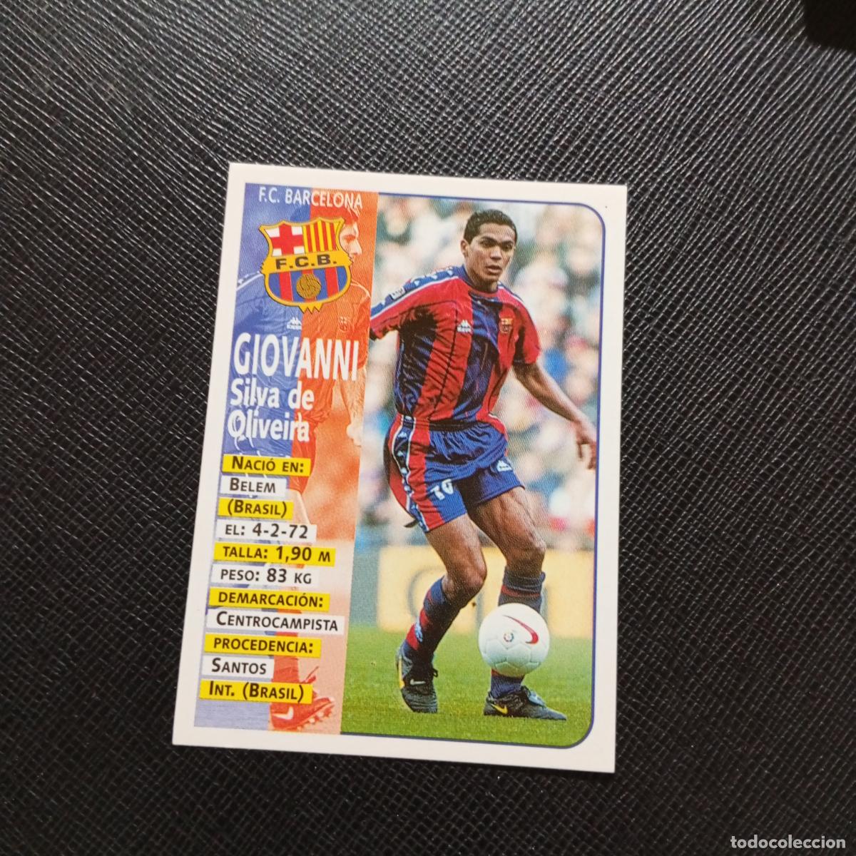 Figurine di Calcio: 24 GIOVANNI BARCELONA PANINI 1998 1999 CROMO FUTBOL LIGA 98 99 - SIN PEGAR - A111 PG523 B