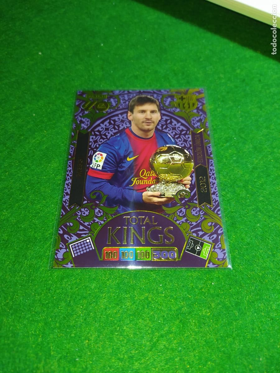 Fu&szlig;ball-Sticker: adrenalyn xl 2025 2026 codigo sin activar TOTAL KING - EDICION UNICA - LEO MESSI - BARCELONA - 2012